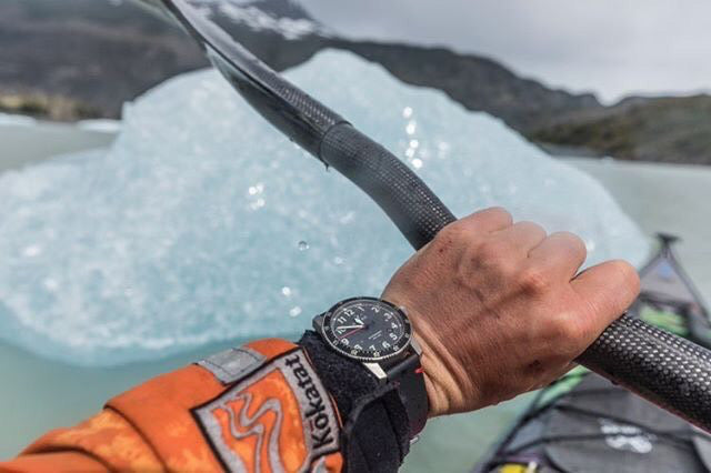 Will Copestake kayaks Patagonia