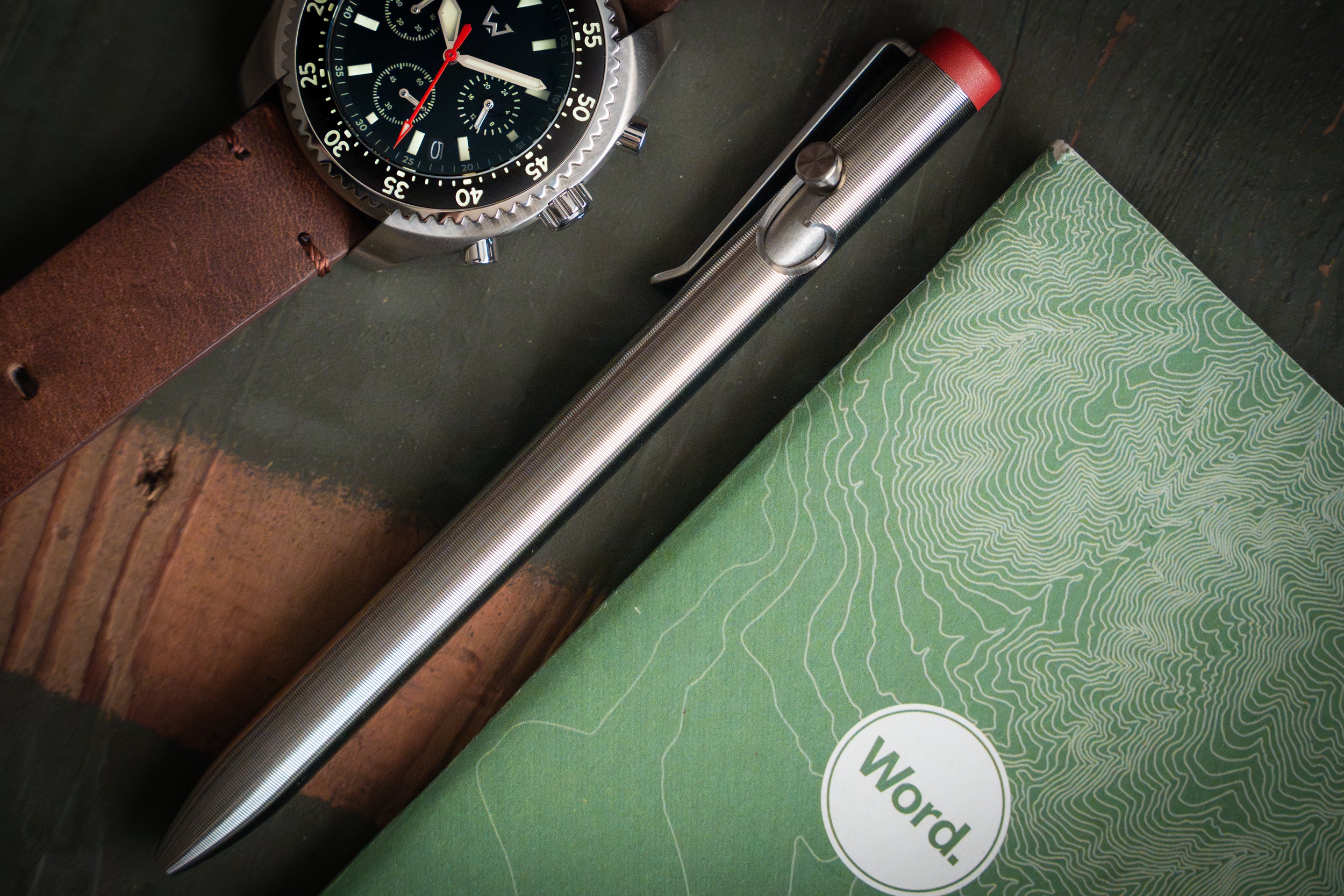 TACTILE TURN TITANIUM BOLT ACTION PEN - Winfield