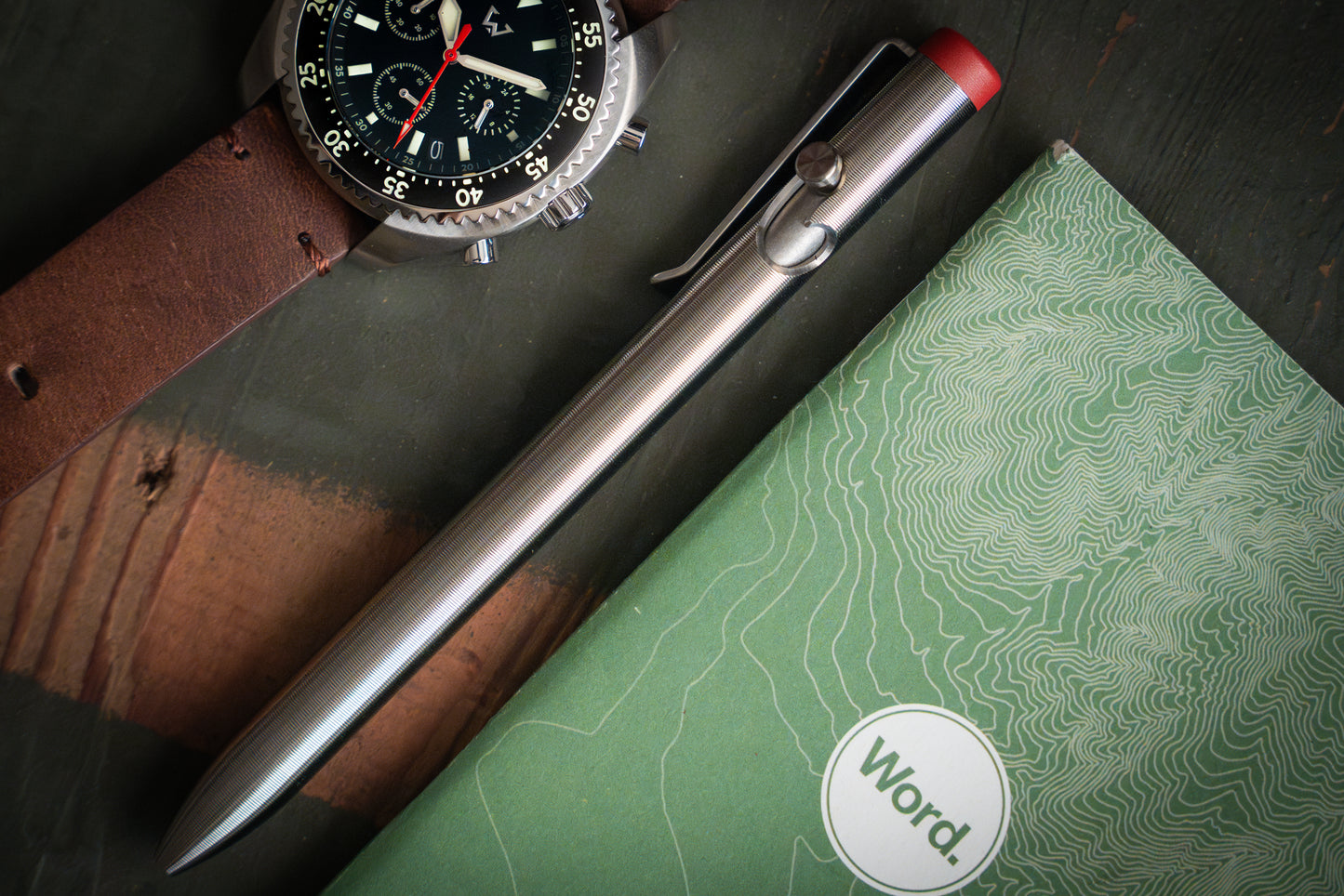 TACTILE TURN TITANIUM BOLT ACTION PEN - Winfield