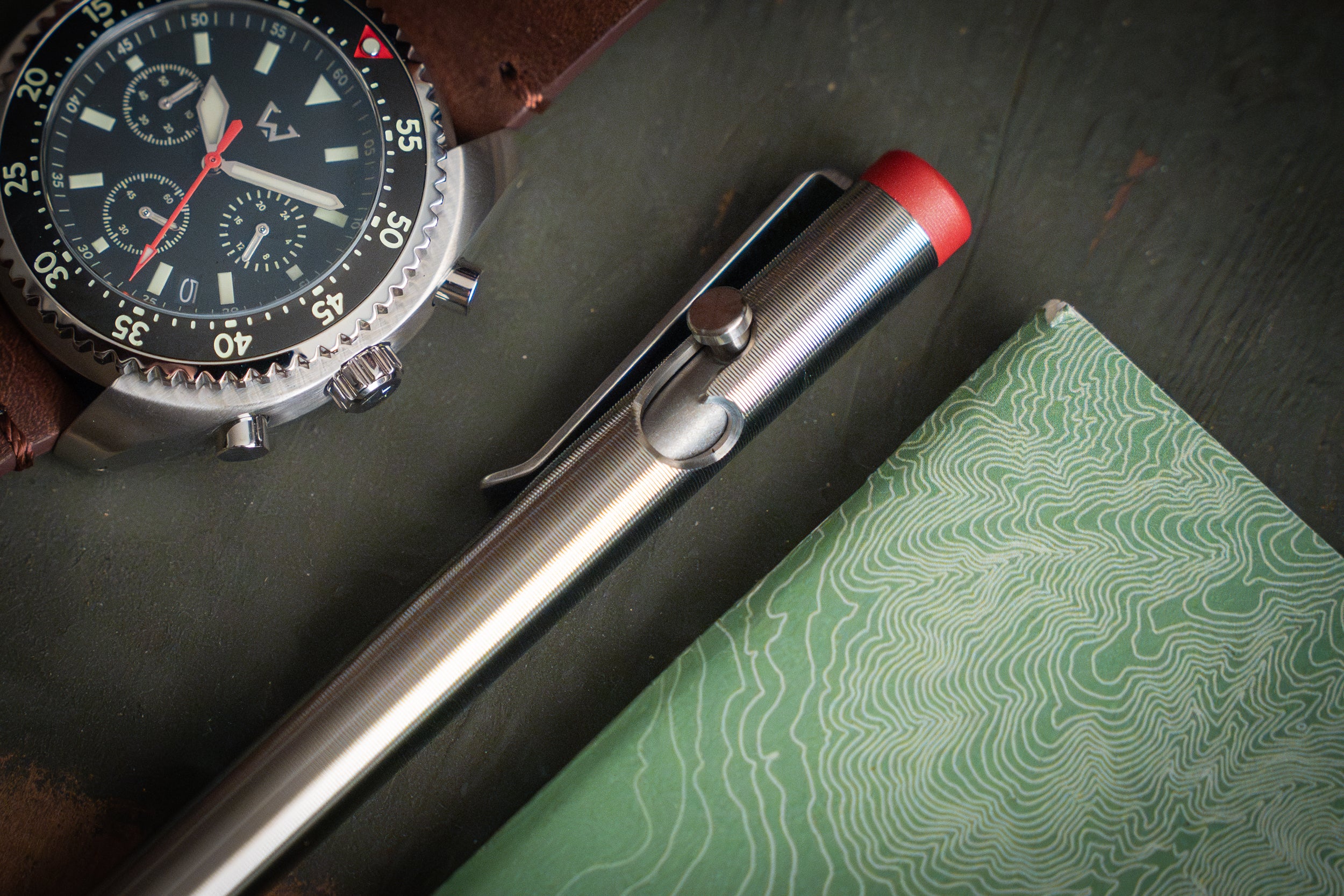 TACTILE TURN TITANIUM BOLT ACTION PEN - Winfield