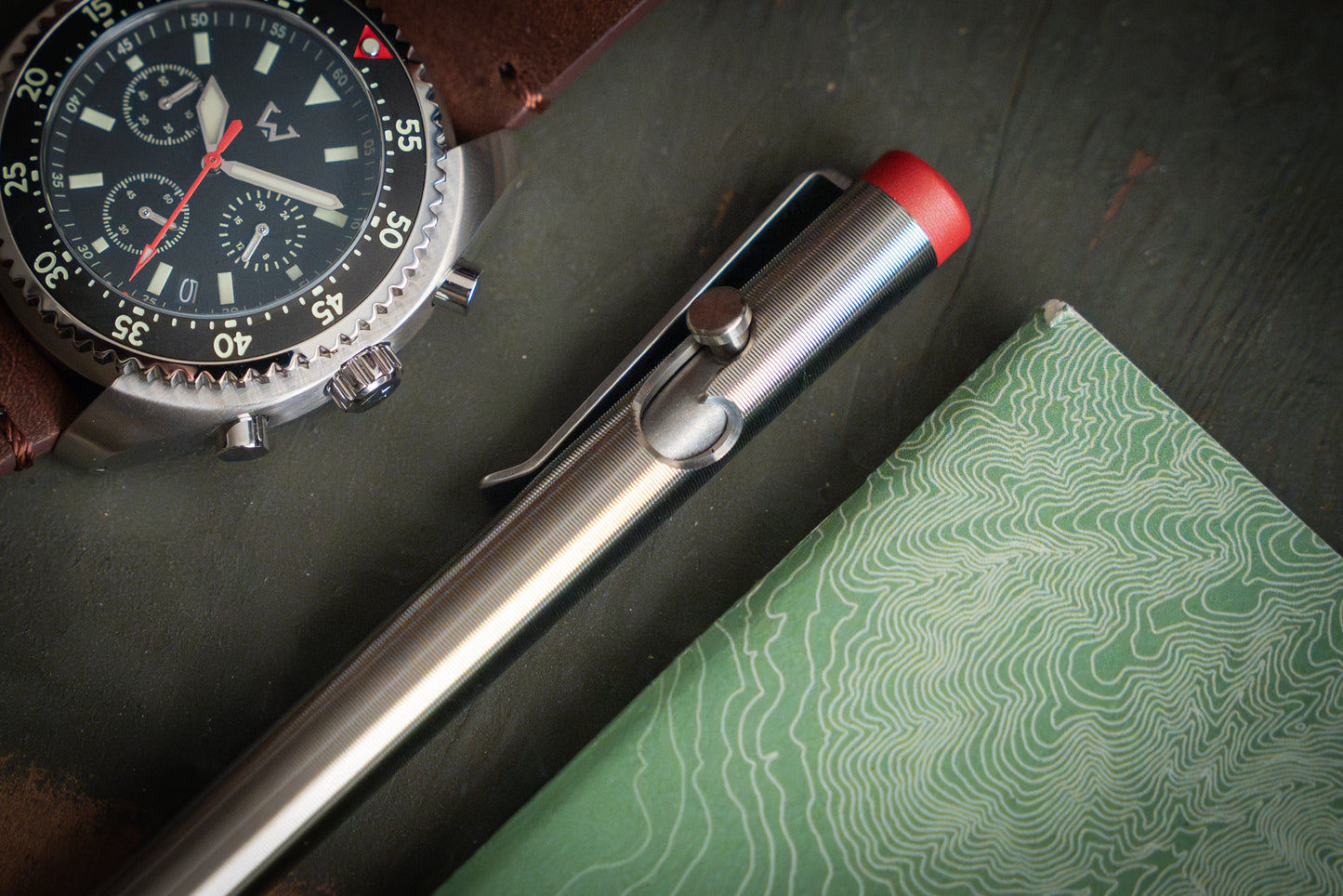 TACTILE TURN TITANIUM BOLT ACTION PEN - Winfield