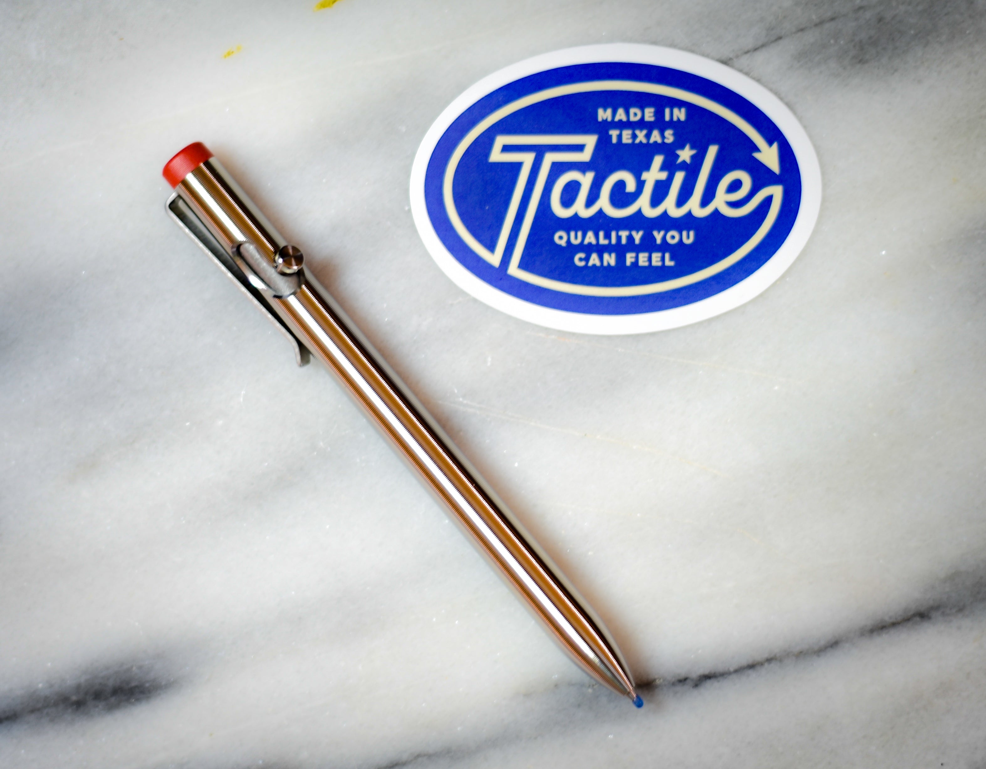 TACTILE TURN TITANIUM BOLT ACTION PEN - Winfield