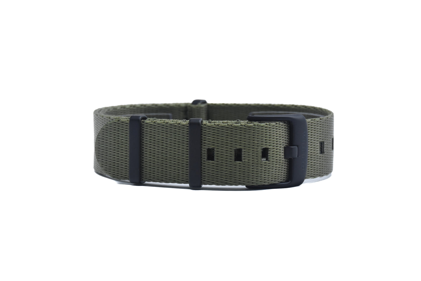 Nylon Passthrough STRAP OD GREEN PVD BLACK 20mm - Winfield